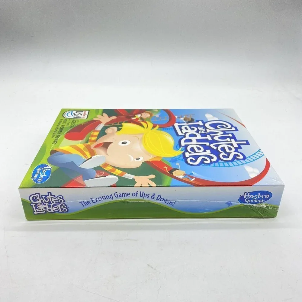 Chutes and‎ Ladders Classic Board Game Hasbro Ages 3+ Brand New